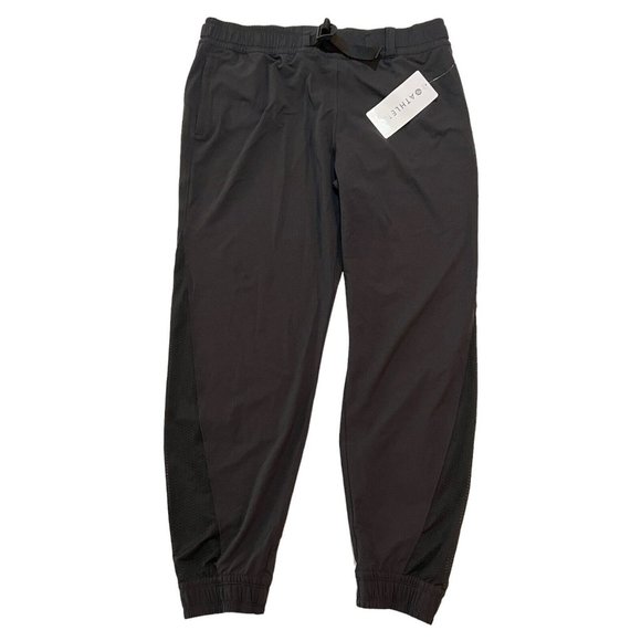 Athleta Pants - NWT ATHLETA Quest Jogger Pants Sz 14 Black Lightweight Elastic Waist Pockets